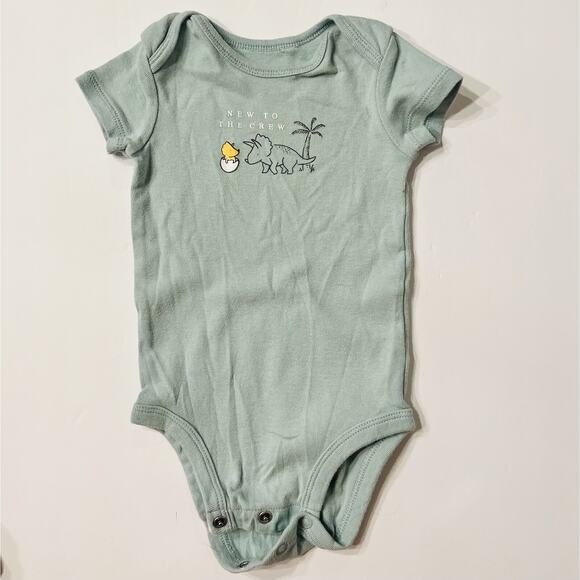 Lot of (3) Baby One Piece's 6 Months Carter Boys  Dinosaur - Picture 5 of 6